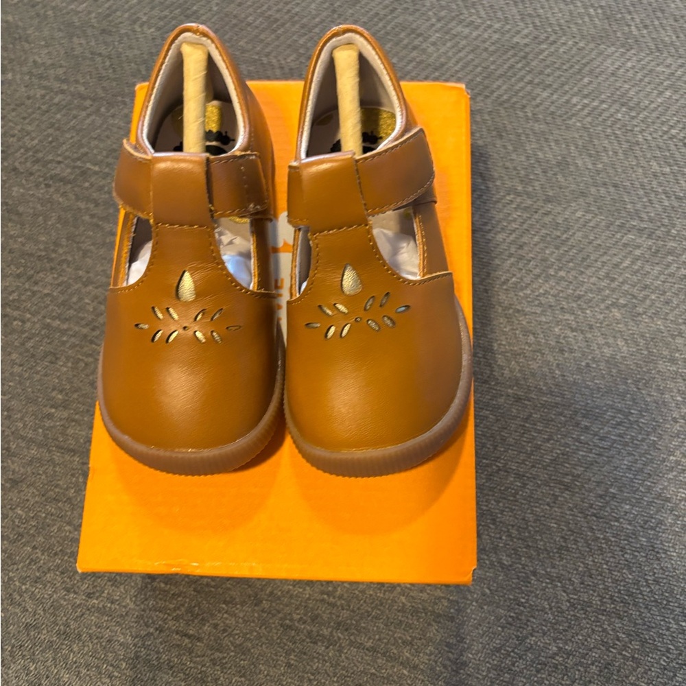 Livie & Luca Toffee Mary Jane Shoes 4